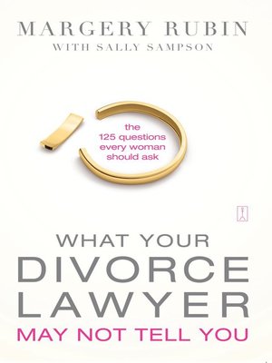 cover image of What Your Divorce Lawyer May Not Tell You